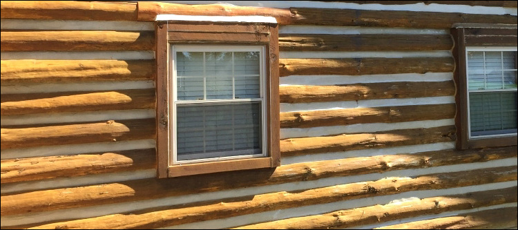 Log Home Whole Log Replacement  Sparta, Virginia